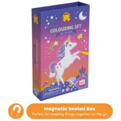Tiger Tribe Colouring Set - Unicorn Magic