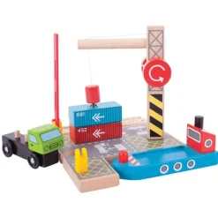 Bigjigs Rail Container Shipping Yard