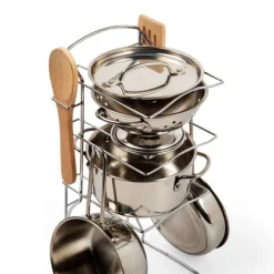 Bigjigs Toys Cooking Pot Rack