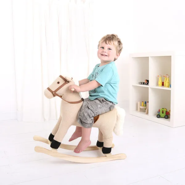 Bigjigs Toys Cord Rocking Horse