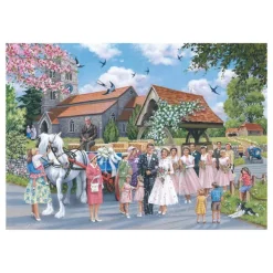 House of Puzzles Country Wedding 1000 Piece Puzzle