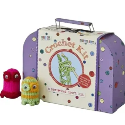 Buttonbag Crochet Suitcase Kit