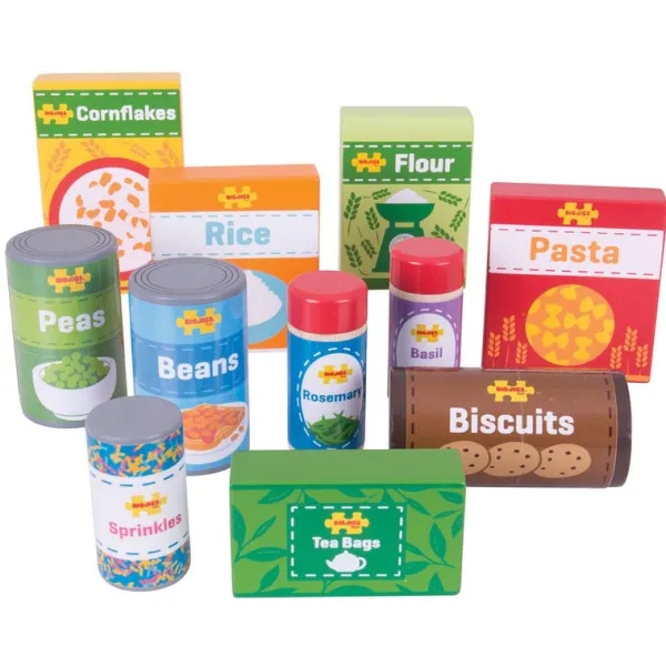 Bigjigs Toys Cupboard Groceries