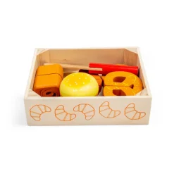 Bigjigs Toys Cutting Bread and Pastries Crate