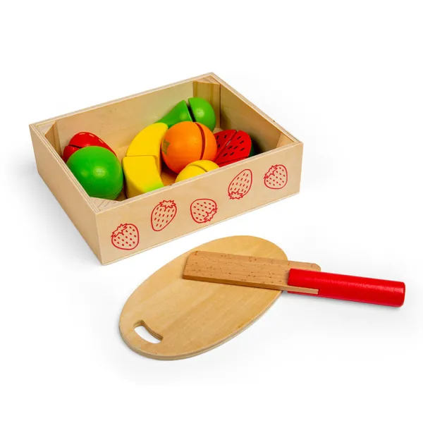 Bigjigs Toys Cutting Fruit Crate
