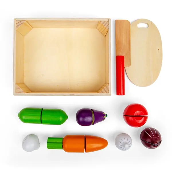 Bigjigs Toys Cutting Veg Crate