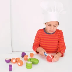 Bigjigs Toys Cutting Vegetables Chef Set