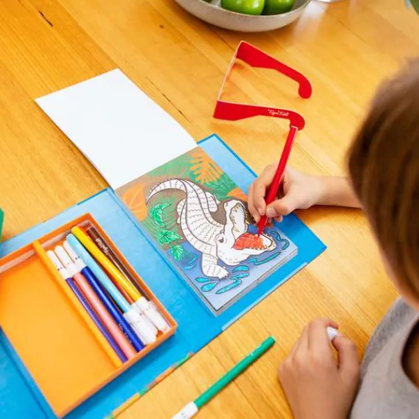 Tiger Tribe 3D Colouring Set - Fierce Creatures