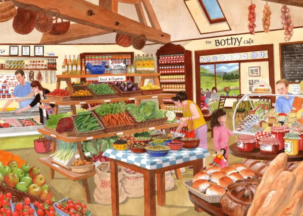 House of Puzzles Deli Delicious - BIG 500 Piece Jigsaw Puzzle