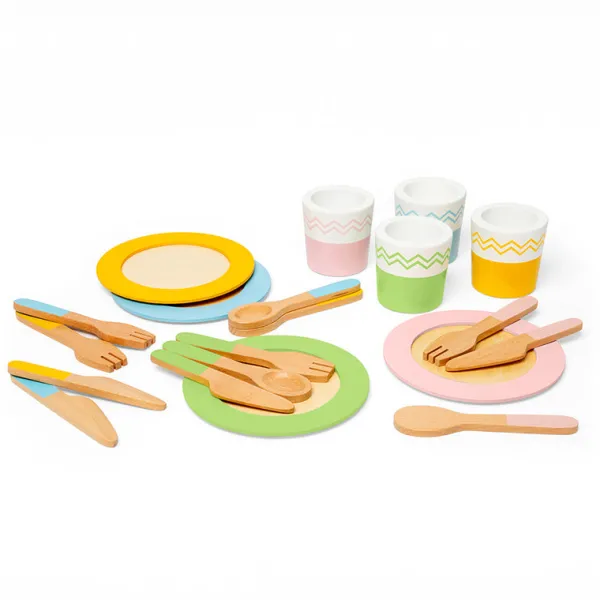 Bigjigs Toys Dinner Service Set