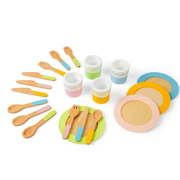 Bigjigs Toys Dinner Service Set