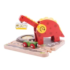 Bigjigs Rail Dino Crane