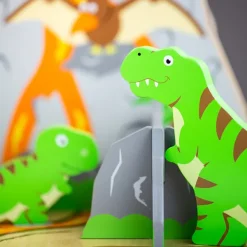 Bigjigs Heritage Playsets Dinosaur Island
