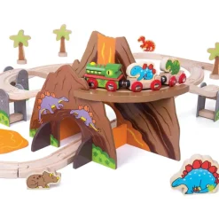 Bigjigs Rail Dinosaur Railway Set