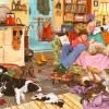 House of Puzzles Dog Tired - 1000 Piece Jigsaw Puzzle