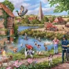 House of Puzzles Doggy Paddle - 1000 Piece Jigsaw Puzzle