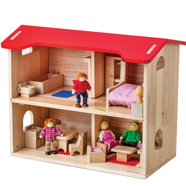 Bigjigs Toys Dolls House Complete