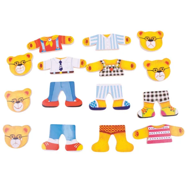 Bigjigs Toys Dress Up Bear Family
