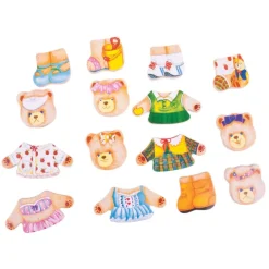 Bigjigs Toys Dress Up Bear Family