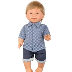 Baby Doll Dressed Boy Doll with Down Syndrome
