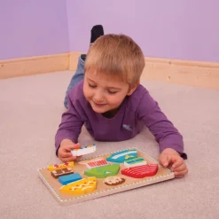 Bigjigs Baby Dressing Boy Puzzle