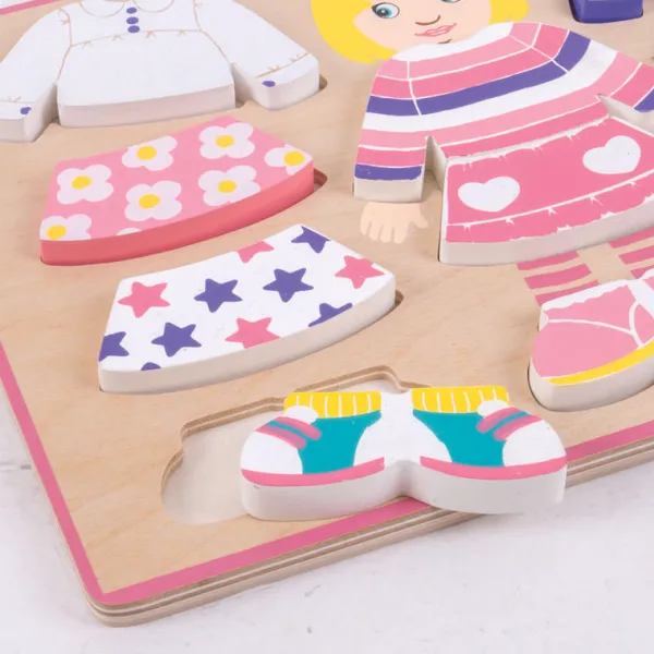 Bigjigs Baby Dressing Girl Puzzle