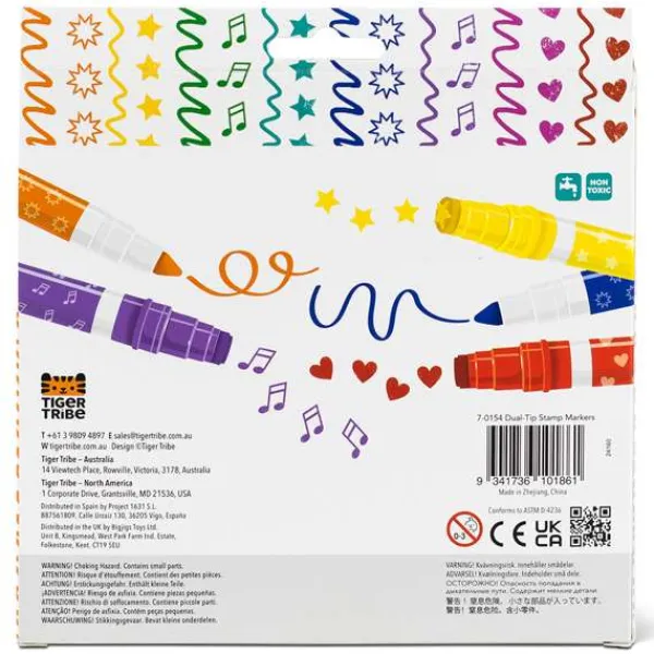 Tiger Tribe Dual-Tip Stamp Markers