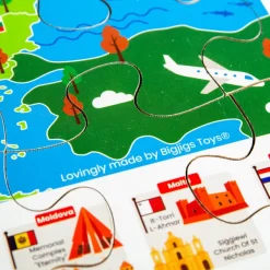 Bigjigs Toys European Map Floor Puzzle (48pc)