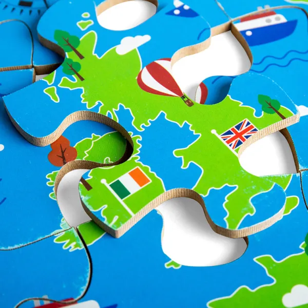 Bigjigs Toys European Map Floor Puzzle (48pc)