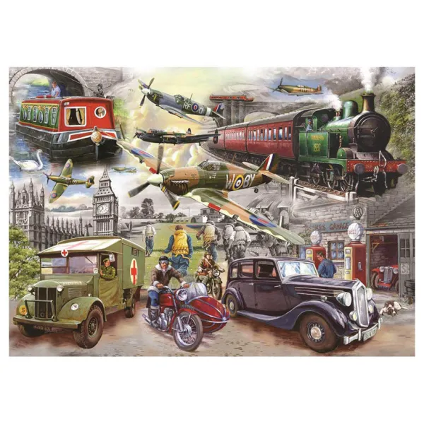 House of Puzzles Fading Memories - 1000 Piece Jigsaw Puzzle