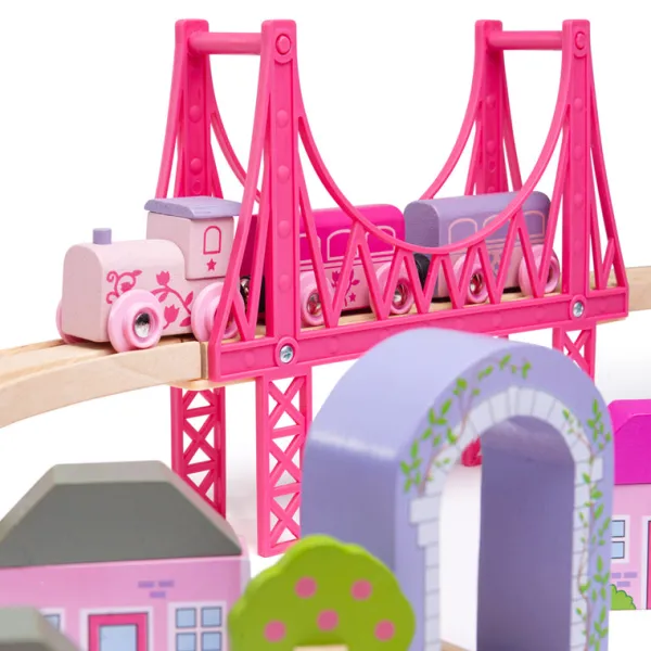 Bigjigs Rail Fairy Town Train Set