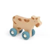Bigjigs Toys Farm Animal on Wheels - Cow