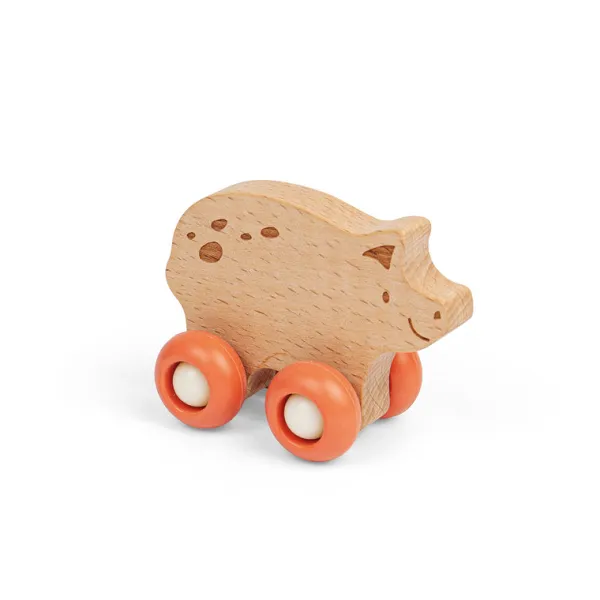 Bigjigs Toys Farm Animal on Wheels - Pig