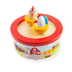 Bigjigs Toys Farm Music Box