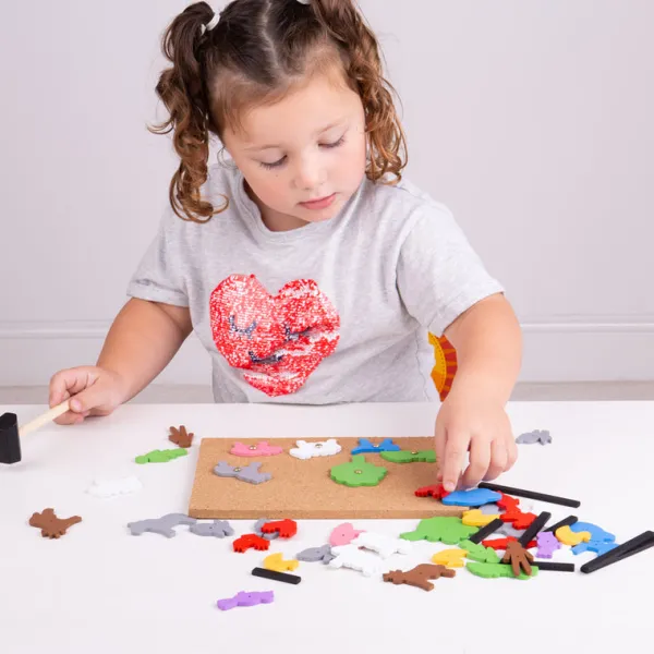 Bigjigs Toys Farm Pin-a-Shape