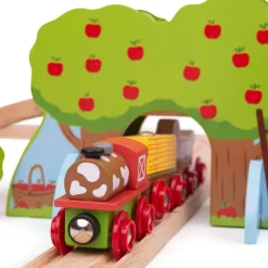Bigjigs Rail Farm Train Set