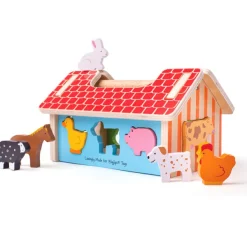 Bigjigs Baby Farmhouse Sorter