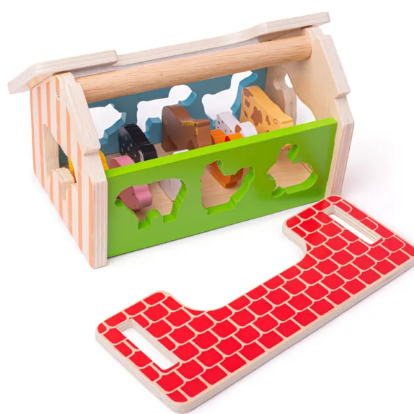 Bigjigs Baby Farmhouse Sorter