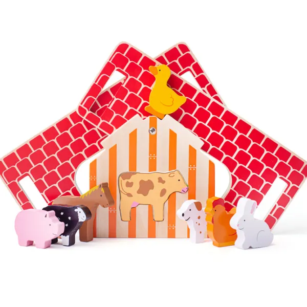 Bigjigs Baby Farmhouse Sorter