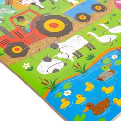 Bigjigs Toys Farmyard Floor Puzzle (48 piece)