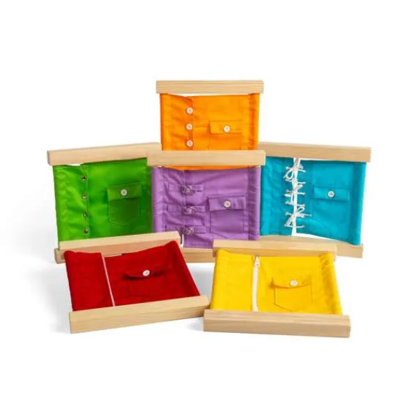 Bigjigs Toys Fastening Frames - DAMAGED BOX