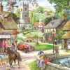 House of Puzzles Feeding The Ducks - 1000 Piece Jigsaw Puzzle