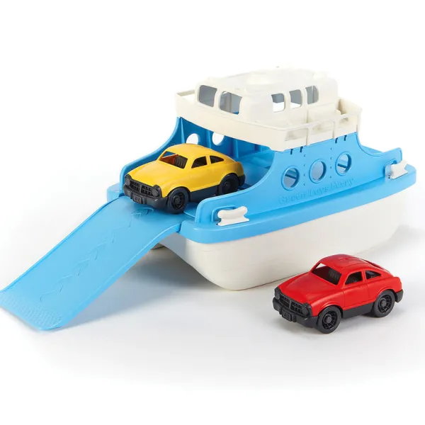 Green Toys Ferry Boat with Cars
