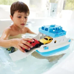 Green Toys Ferry Boat with Cars