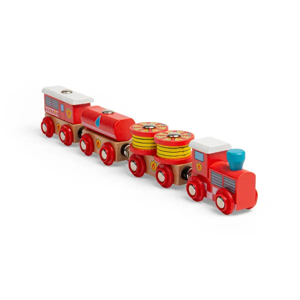 Bigjigs Rail Fire and Rescue Train