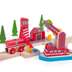 Bigjigs Rail Fire Sea Rescue