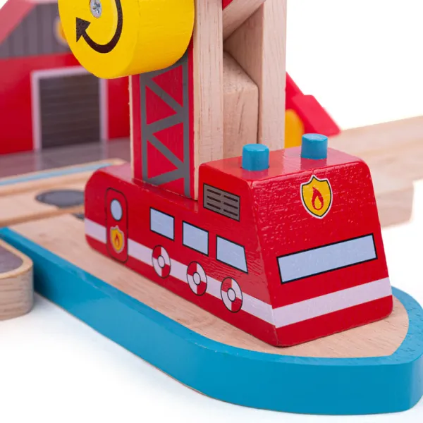 Bigjigs Rail Fire Sea Rescue