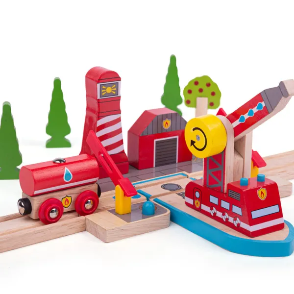 Bigjigs Rail Fire Sea Rescue