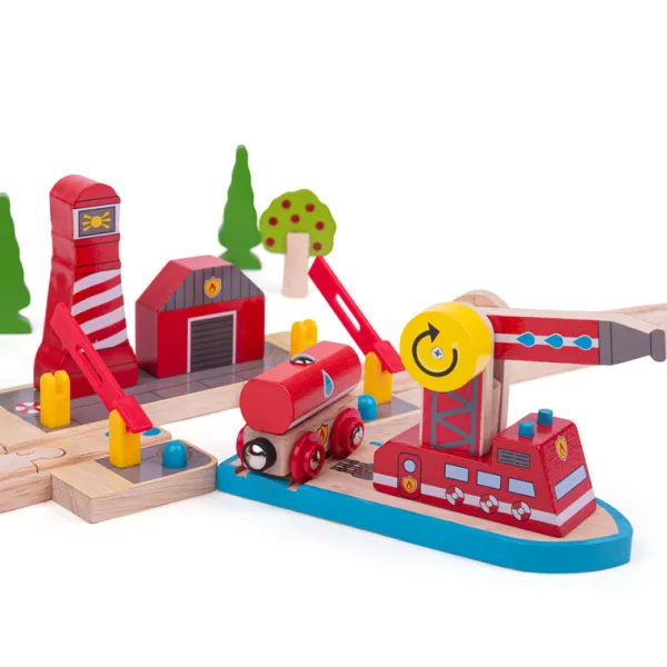 Bigjigs Rail Fire Sea Rescue