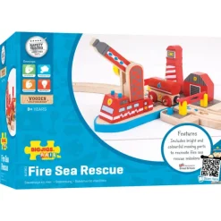Bigjigs Rail Fire Sea Rescue